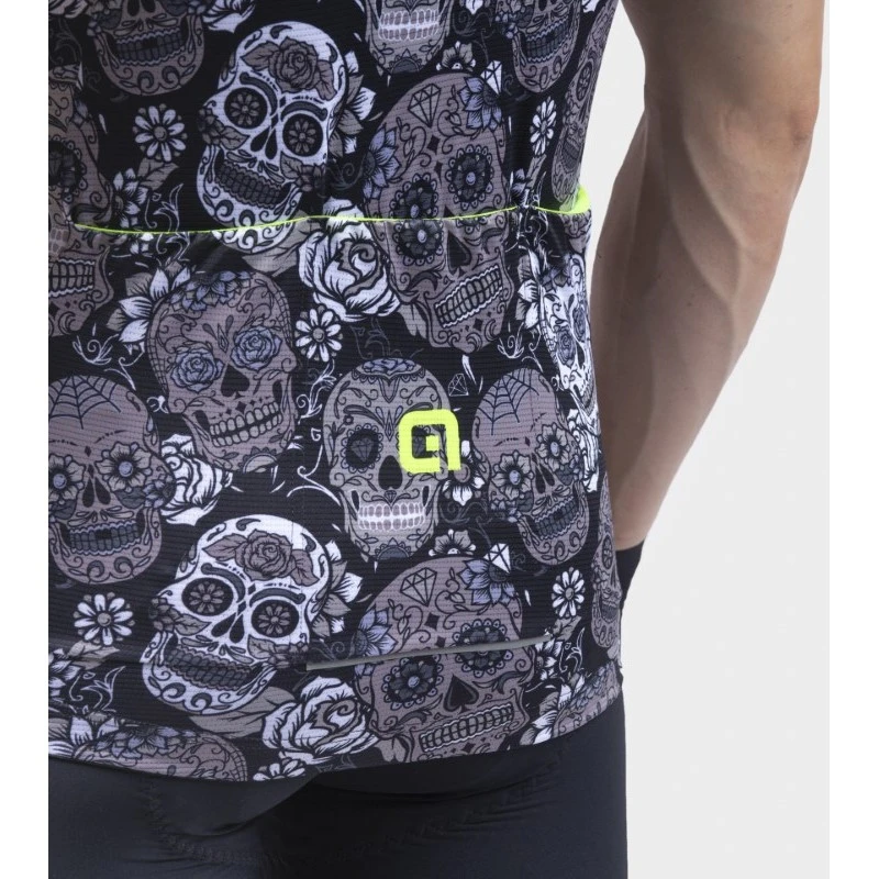 Maglia Ciclismo ALE' SOLID MEXICO Nero 5 Maglia Ciclismo ALE' SOLID MEXICO Nero - immagine 3