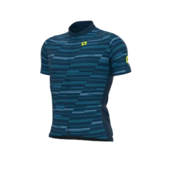 Maglia Ciclismo ALE' SOLID STEP Blu