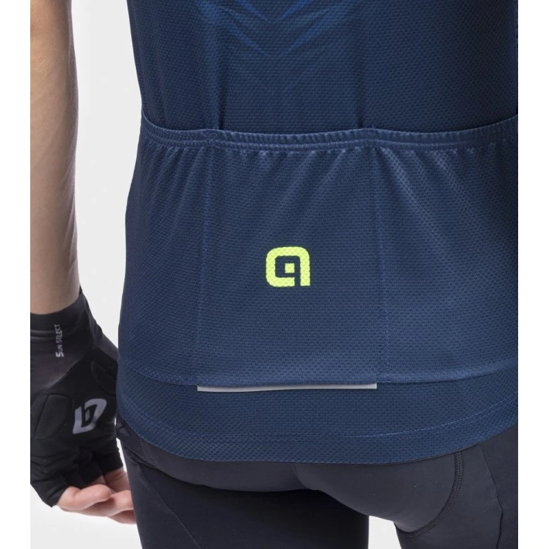 Maglia Ciclismo ALE' SOLID THORN Blu 5 Maglia Ciclismo ALE' SOLID THORN Blu - immagine 3
