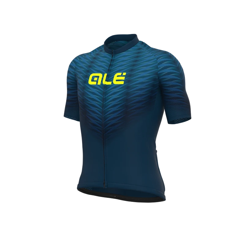Maglia Ciclismo ALE' SOLID THORN Blu 3 Maglia Ciclismo ALE' SOLID THORN Blu