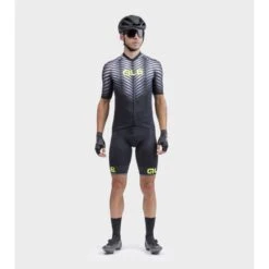 Maglia Ciclismo ALE' SOLID THORN Nero 18 Maglia Ciclismo ALE' SOLID THORN Nero -Vendite Santini maglia ciclismo ale solid thorn nero 6