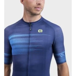 Maglia Ciclismo ALE' SOLID TURBO Blu -Vendite Santini maglia ciclismo ale solid turbo blu 2