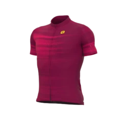 Maglia Ciclismo ALE' SOLID TURBO Bordeaux