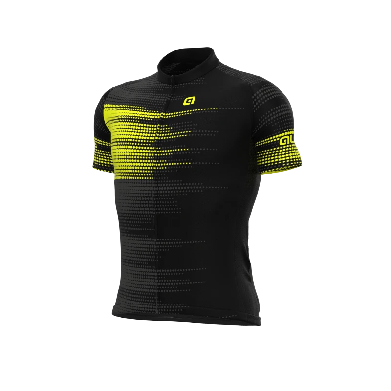 Maglia Ciclismo ALE' SOLID TURBO Nero 4 Maglia Ciclismo ALE' SOLID TURBO Nero - immagine 2