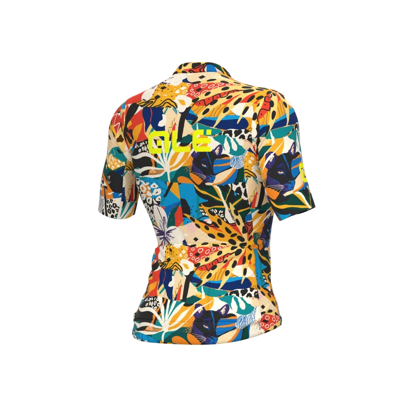 Maglia Ciclismo Donna ALE' PR-R KENYA Giallo 4 Maglia Ciclismo Donna ALE' PR-R KENYA Giallo - immagine 2