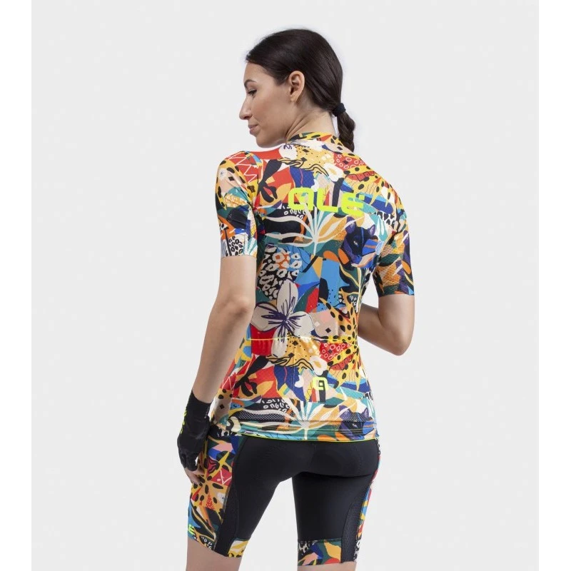 Maglia Ciclismo Donna ALE' PR-R KENYA Giallo 12 Maglia Ciclismo Donna ALE' PR-R KENYA Giallo - immagine 10