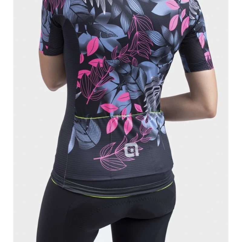 Maglia Ciclismo Donna ALE' PR-S GARDEN Nero 6 Maglia Ciclismo Donna ALE' PR-S GARDEN Nero - immagine 4