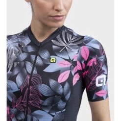 Maglia Ciclismo Donna ALE' PR-S GARDEN Nero 18 Maglia Ciclismo Donna ALE' PR-S GARDEN Nero -Vendite Santini maglia ciclismo donna ale pr s garden nero 4