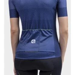 Maglia Ciclismo Donna ALE' SOLID LEVEL Blu -Vendite Santini maglia ciclismo donna ale solid level blu 3