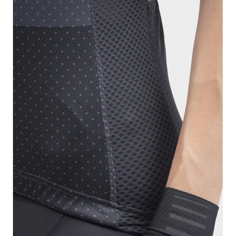 Maglia Ciclismo Donna ALE' SOLID LEVEL Grigio 5 Maglia Ciclismo Donna ALE' SOLID LEVEL Grigio - immagine 3