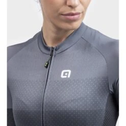 Maglia Ciclismo Donna ALE' SOLID LEVEL Grigio 14 Maglia Ciclismo Donna ALE' SOLID LEVEL Grigio -Vendite Santini maglia ciclismo donna ale solid level grigio 2