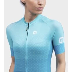 Maglia Ciclismo Donna ALE' SOLID LEVEL Turchese 14 Maglia Ciclismo Donna ALE' SOLID LEVEL Turchese -Vendite Santini maglia ciclismo donna ale solid level turchese 3