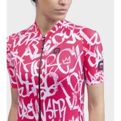Maglia Ciclismo Donna ALE' SOLID RIDE Fragola 15 Maglia Ciclismo Donna ALE' SOLID RIDE Fragola -Vendite Santini maglia ciclismo donna ale solid ride fragola 3