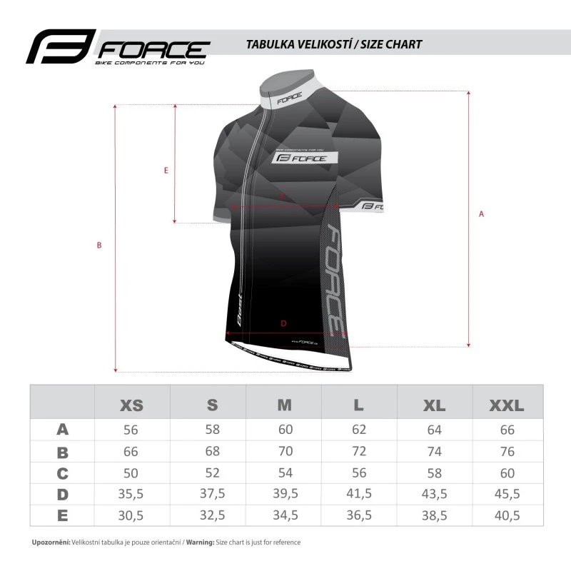 Maglia Ciclismo FORCE BEST Fluo Nero 6 Maglia Ciclismo FORCE BEST Fluo Nero - immagine 4