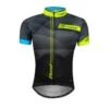 Maglia Ciclismo FORCE BEST Nero Fluo 2 Maglia Ciclismo FORCE BEST Nero Fluo -Vendite Santini maglia ciclismo force best nero fluo