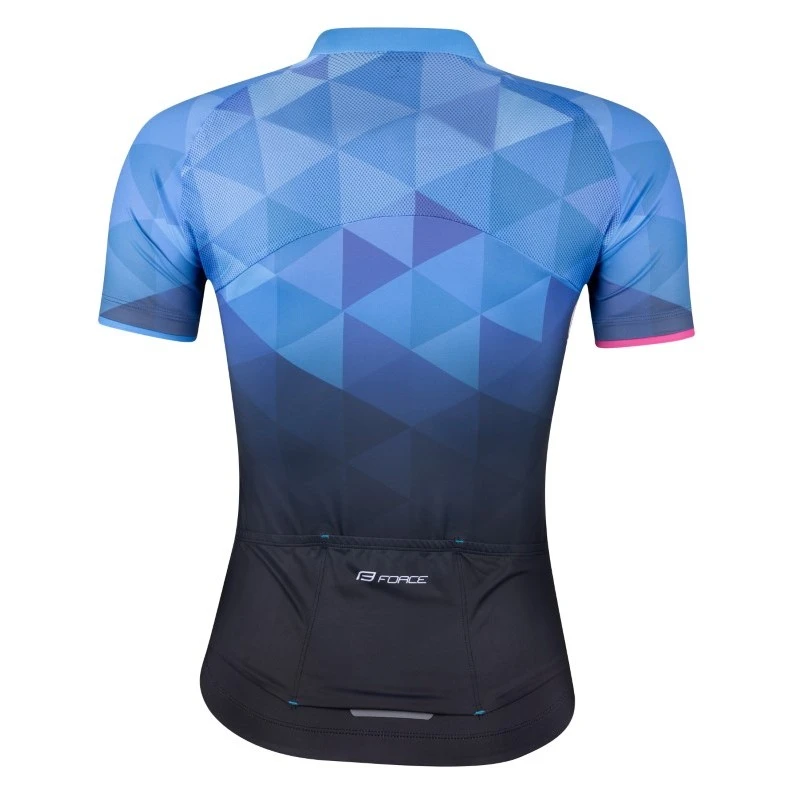 Maglia Ciclismo FORCE Donna GEM Blu 4 Maglia Ciclismo FORCE Donna GEM Blu - immagine 2