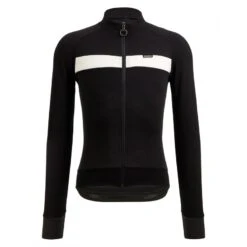 Maglia Ciclismo Invernale SANTINI Maniche Lunghe ADAPT WOOL Nero -Vendite Santini maglia ciclismo invernale santini maniche lunghe adapt wool nero 1