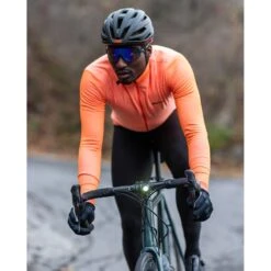 Maglia Ciclismo Invernale SANTINI Maniche Lunghe COLORE PURO Arancio -Vendite Santini maglia ciclismo invernale santini maniche lunghe colore puro arancio 2