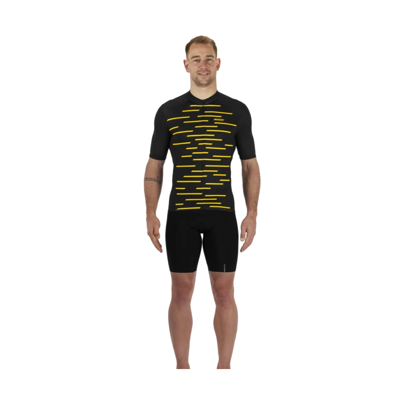 Maglia Ciclismo MAVIC Cosmic BLACK YELLOW MAVIC 7 Maglia Ciclismo MAVIC Cosmic BLACK YELLOW MAVIC - immagine 5