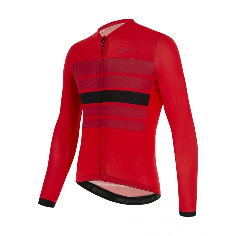 Maglia Ciclismo SANTINI ECOSLEEK BENGAL Maniche Lunghe RS 3 Maglia Ciclismo SANTINI ECOSLEEK BENGAL Maniche Lunghe RS