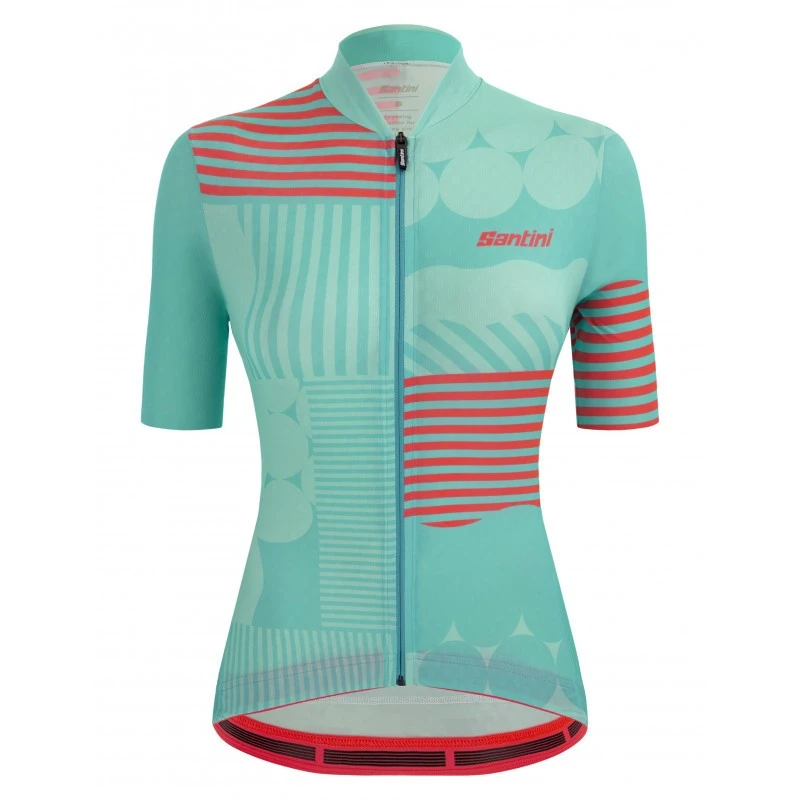 Maglia Ciclismo SANTINI GIADA OPTIC Donna AC 3 Maglia Ciclismo SANTINI GIADA OPTIC Donna AC
