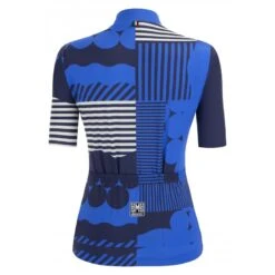 Maglia Ciclismo SANTINI GIADA OPTIC Donna BL