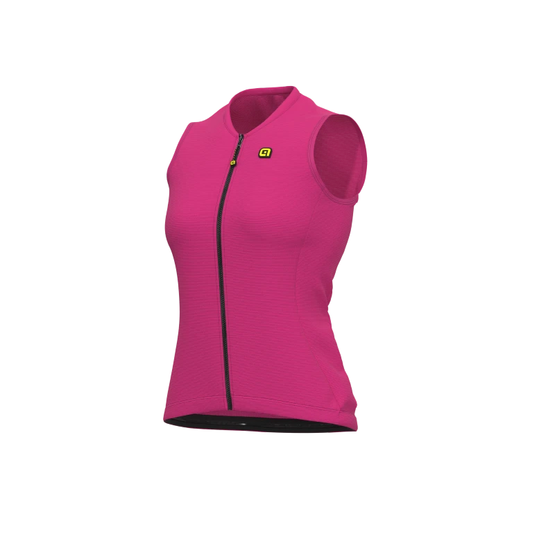 Maglia Ciclismo Senza Maniche Donna ALE' SOLID COLOR BLOCK Azalea 4 Maglia Ciclismo Senza Maniche Donna ALE' SOLID COLOR BLOCK Azalea - immagine 2