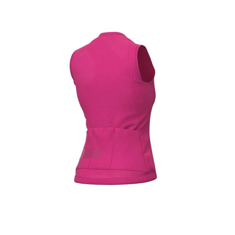 Maglia Ciclismo Senza Maniche Donna ALE' SOLID COLOR BLOCK Azalea 3 Maglia Ciclismo Senza Maniche Donna ALE' SOLID COLOR BLOCK Azalea