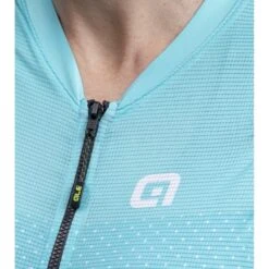 Maglia Ciclismo Senza Maniche Donna ALE' SOLID LEVEL Turchese -Vendite Santini maglia ciclismo senza maniche donna ale solid level turchese 1