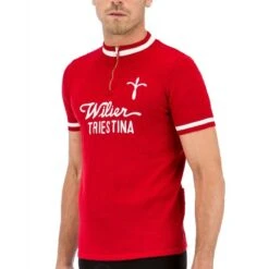 Maglia Ciclismo WILIER 1975 Vintage Lana -Vendite Santini maglia ciclismo wilier 1975 vintage lana 2