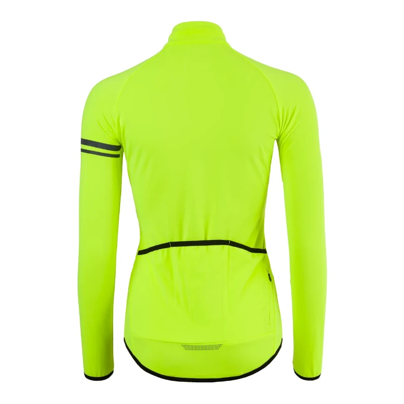 Maglia Donna AGU THERMO ESSENTIAL Invernale Gialla Fluo 4 Maglia Donna AGU THERMO ESSENTIAL Invernale Gialla Fluo - immagine 2