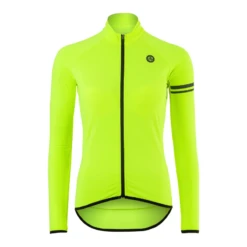 Maglia Donna AGU THERMO ESSENTIAL Invernale Gialla Fluo