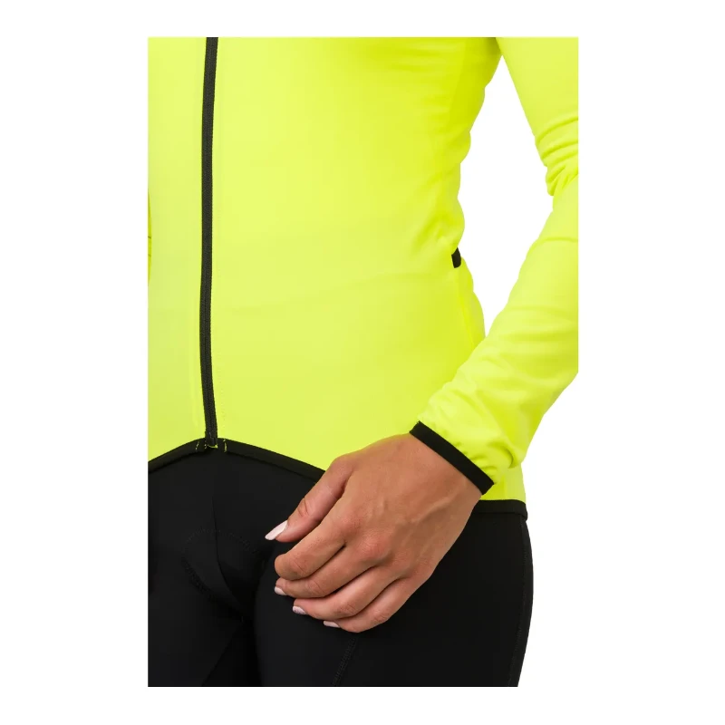 Maglia Donna AGU THERMO ESSENTIAL Invernale Gialla Fluo 6 Maglia Donna AGU THERMO ESSENTIAL Invernale Gialla Fluo - immagine 4