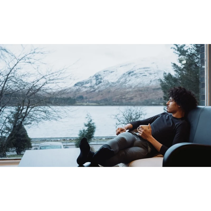 Maglia Intimo Lana AGU WINTER Antivento WIND BREAKER Manica Lunga Nera Unisex 5 Maglia Intimo Lana AGU WINTER Antivento WIND BREAKER Manica Lunga Nera Unisex - immagine 3