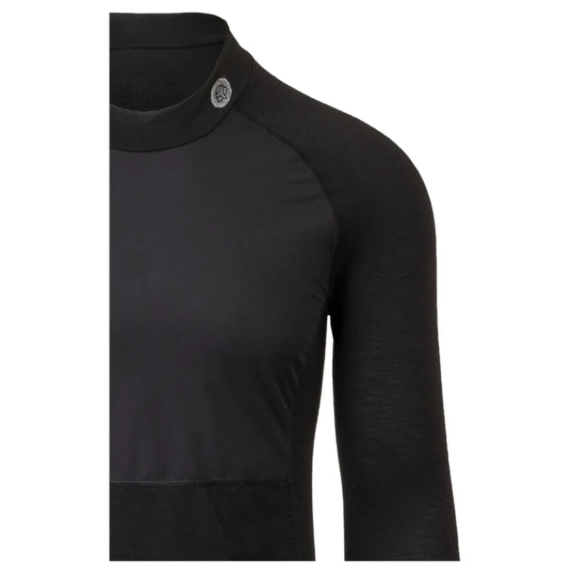 Maglia Intimo Lana AGU WINTER Antivento WIND BREAKER Manica Lunga Nera Unisex 8 Maglia Intimo Lana AGU WINTER Antivento WIND BREAKER Manica Lunga Nera Unisex - immagine 6