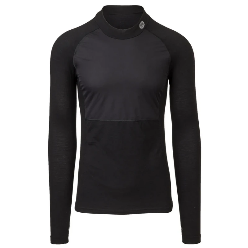 Maglia Intimo Lana AGU WINTER Antivento WIND BREAKER Manica Lunga Nera Unisex 3 Maglia Intimo Lana AGU WINTER Antivento WIND BREAKER Manica Lunga Nera Unisex