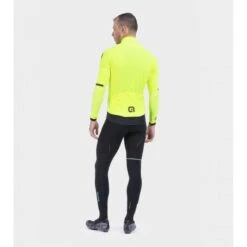 Maglia Invernale Ciclismo ALE' Manica Corta KLIMATIK K-TOUR Giallo Fluo 2022 -Vendite Santini maglia invernale ciclismo ale manica corta klimatik k tour giallo fluo 2022 3