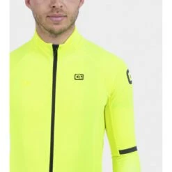 Maglia Invernale Ciclismo ALE' Manica Corta KLIMATIK K-TOUR Giallo Fluo 2022 -Vendite Santini maglia invernale ciclismo ale manica corta klimatik k tour giallo fluo 2022 5