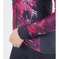 Maglia Invernale Donna ALE' PR-R AMAZZONIA Nero-fragola 2022 -Vendite Santini maglia invernale donna ale pr r amazzonia nero fragola 2022 4