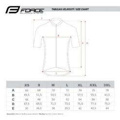 Maglia MTB FORCE CORE Fluo -Vendite Santini maglia mtb force core fluo 2