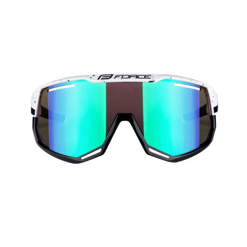 Occhiali Per Bici Ciclismo FORCE ATTIC Bianco Lente AUREA Verde 6 Occhiali Per Bici Ciclismo FORCE ATTIC Bianco Lente AUREA Verde - immagine 4