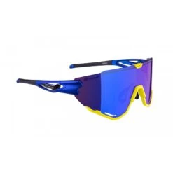 Occhiali Per Bici Ciclismo FORCE CREED Blu-fluo