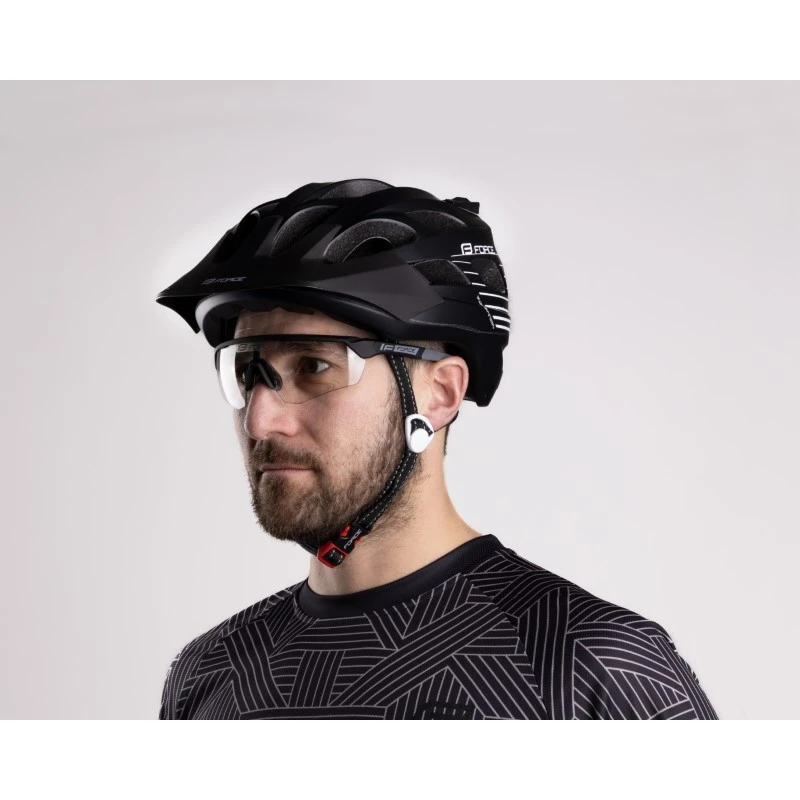 Occhiali Per Bici Ciclismo FORCE ENIGMA Nero Grigio Photocromatici 5 Occhiali Per Bici Ciclismo FORCE ENIGMA Nero Grigio Photocromatici - immagine 3