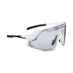 Occhiali Per Bici Ciclismo FORCE GRIP Bianco Photocromatici -Vendite Santini occhiali per bici ciclismo force grip bianco photocromatici 3