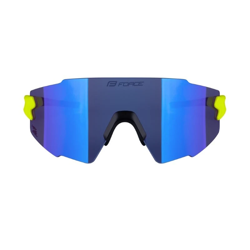Occhiali Per Bici Ciclismo FORCE MANTRA Fluo Blu 7 Occhiali Per Bici Ciclismo FORCE MANTRA Fluo Blu - immagine 5