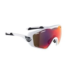 Occhiali Per Bici Ciclismo FORCE OMBRO PLUS Bianco Rosso -Vendite Santini occhiali per bici ciclismo force ombro plus bianco rosso 1