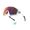 Occhiali Per Bici Ciclismo FORCE OMBRO PLUS Bianco Rosso -Vendite Santini occhiali per bici ciclismo force ombro plus bianco rosso