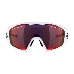 Occhiali Per Bici Ciclismo FORCE OMBRO PLUS Bianco Rosso -Vendite Santini occhiali per bici ciclismo force ombro plus bianco rosso 6