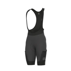 Pantaloncini Ciclismo ALE' OFF ROAD - GRAVEL STONES CARGO Grigio