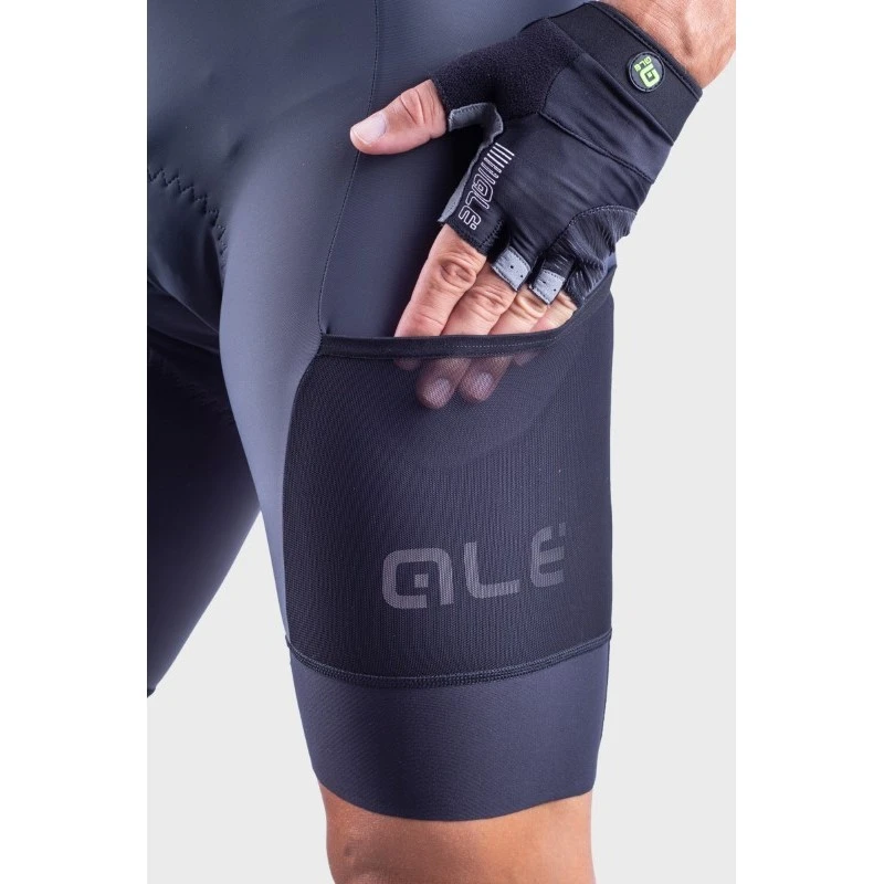 Pantaloncini Ciclismo ALE' OFF ROAD - GRAVEL STONES CARGO Grigio 8 Pantaloncini Ciclismo ALE' OFF ROAD - GRAVEL STONES CARGO Grigio - immagine 6